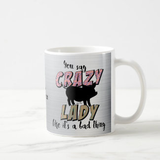 Mug Madame folle de porc