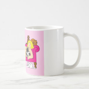 Mug Madame folle humeur de chat
