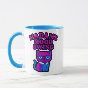Mug Madame Humeur Changeante – Chat Drôle Humeur