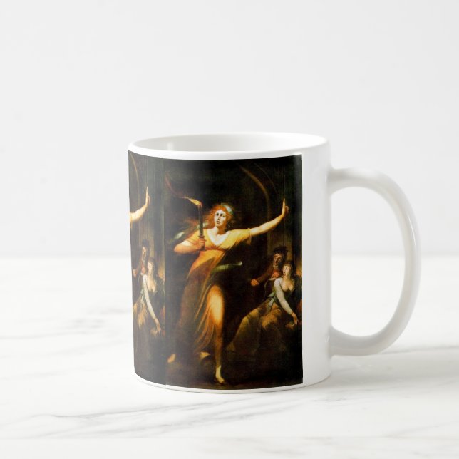 Mug Madame Macbeth By Füssli Johann Hei de (Droite)