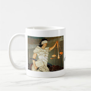 Mug Madame majestueuse Justice dans la conception en