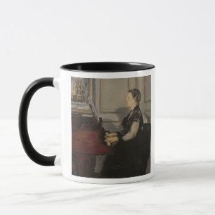Mug Madame Manet au piano, 1868 de Manet  