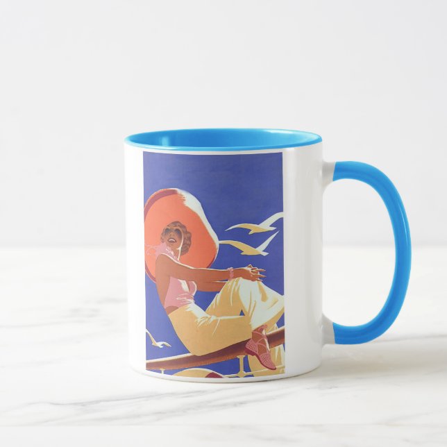 Mug Madame On une croisière (Droite)