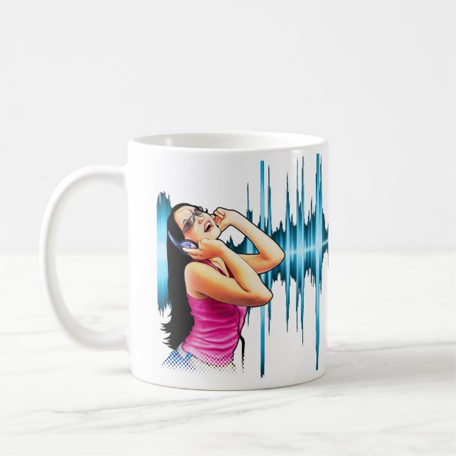 Mug Madame Red Cup du DJ (Gauche)