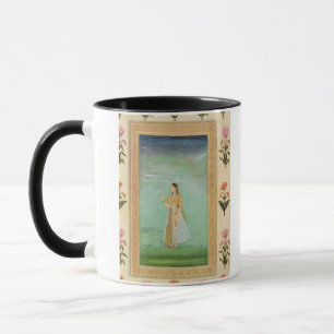 Mug Madame tenant une fleur, du petit album de Clive