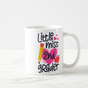 Mug Mademoiselle élève de 2e année Premier jour de deu