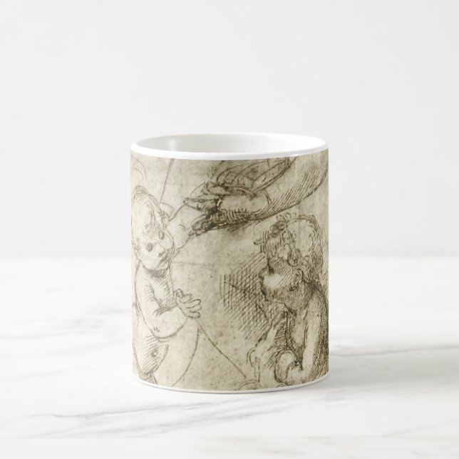 Mug Madone, Christ et saint Jean-Baptiste par Rapahel (Centre)