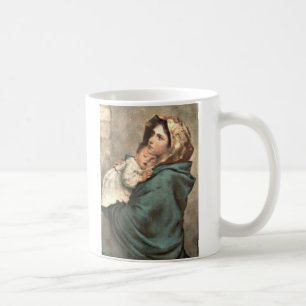 Mug Madonna à Scarf porte le bébé Jésus