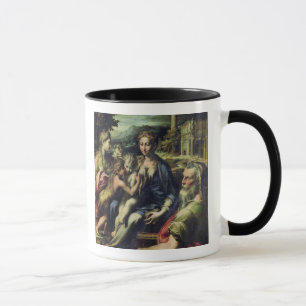 Mug Madonna avec le saint Zacharias, c.1527-30 (huile