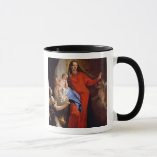 Mug Madonna du chapelet (huile sur la toile)