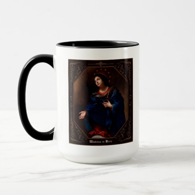 Mug Madonna en gloire par Carlo Dolci (Gauche)