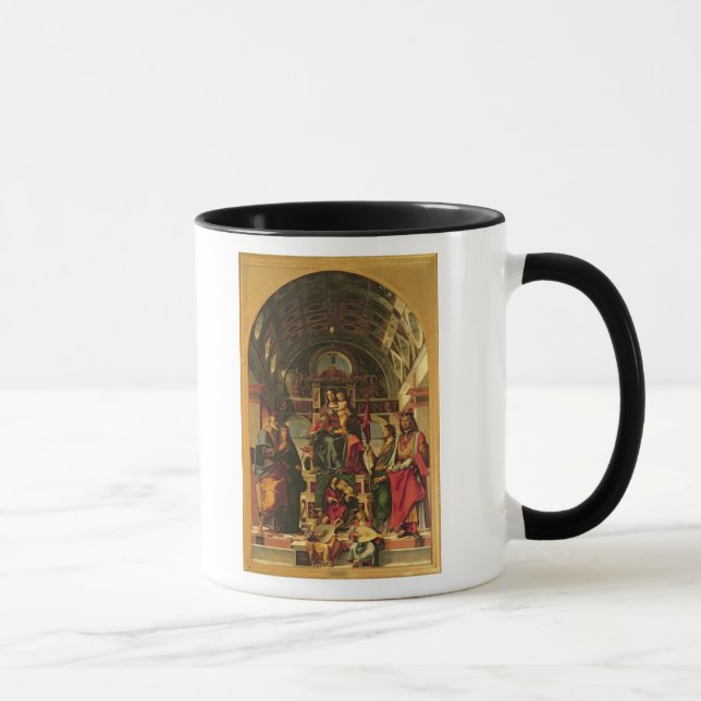 Mug Madonna et enfant avec des saints, 1499 (Droite)