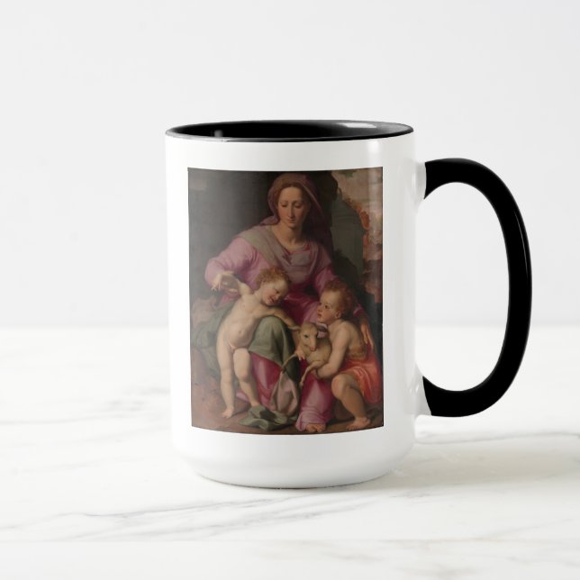Mug Madonna et enfant avec St John le baptiste (Droite)