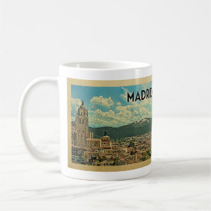 Mug Madrid Espagne Vintage voyage