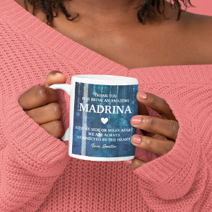 Mug Madrina Espagne Godmère Merci Message personnalisé