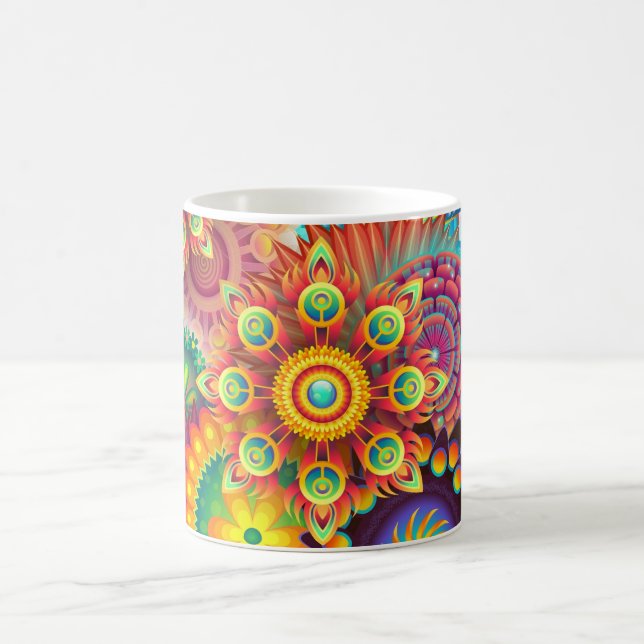 Mug Mag de café Mandala coloré (Centre)