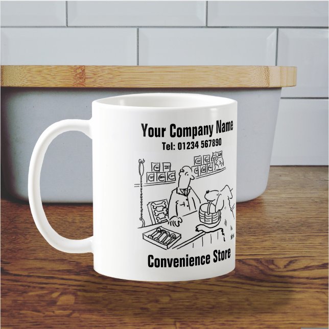 Mug Magasin de proximité dessiné (Convenience Store Mug)