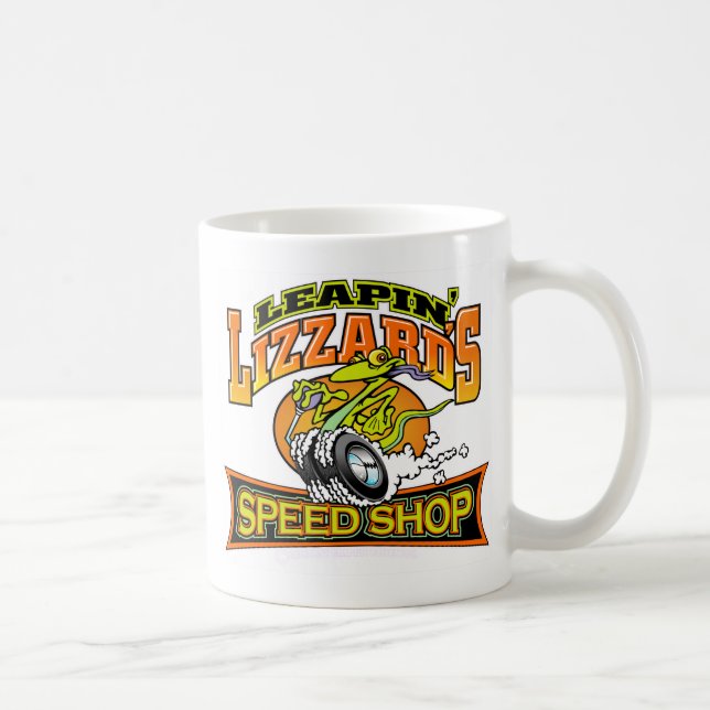 Mug Magasin de vitesse de Leapin Lizzard (Droite)