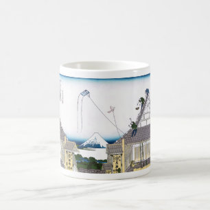 Mug Magasin Mitsui à Surugacho à Edo