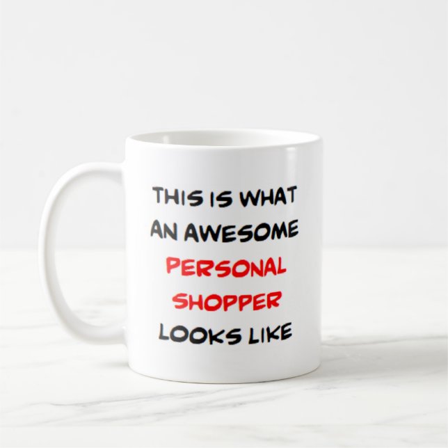 Mug magasinier personnel, génial (Gauche)
