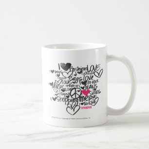 Mug Magenta de graffiti