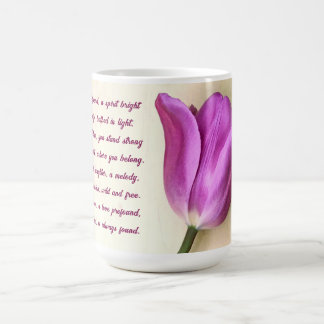 Mug Magenta Tulip poétique