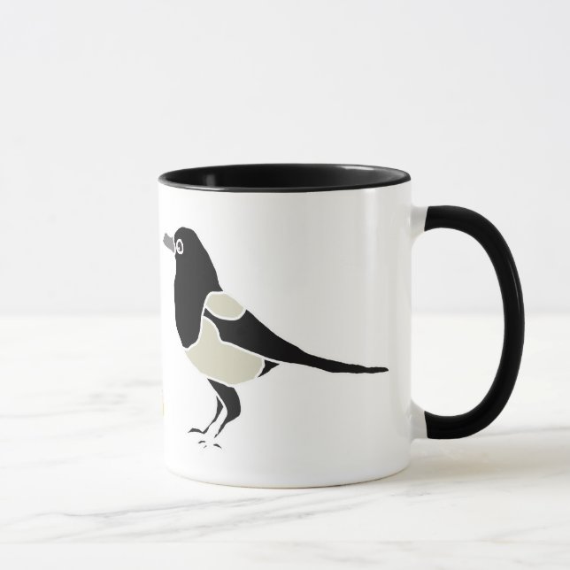 Mug Maggie the Magpie/Tout ce que les parties scintill (Droite)