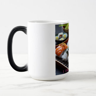 Mug Magic 「日本の寿司:至福のひととき(Japanese Sushi: A Moment of Bliss)」
