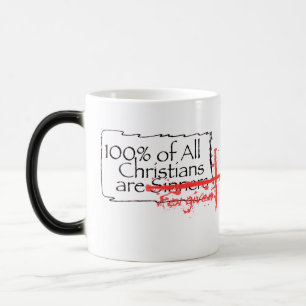Mug Magic 100% des chrétiens