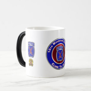 Mug Magic 10e division de montagne « Monter à la gloire »