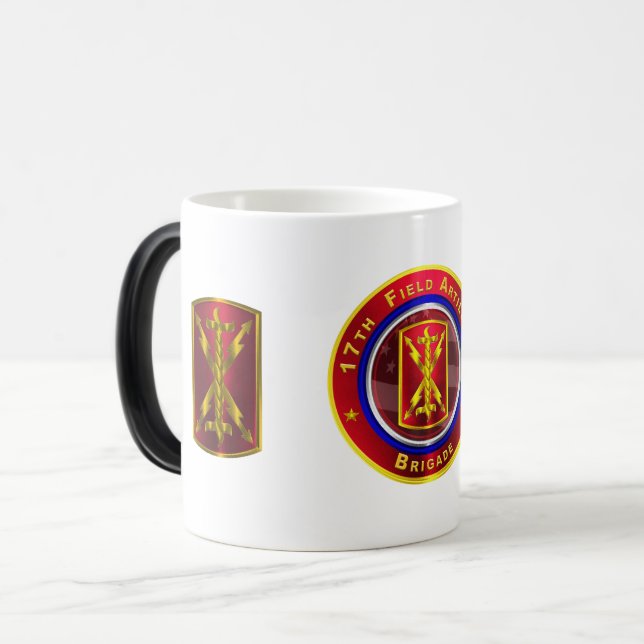 Mug Magic 17e Brigade d'artillerie de campagne “Thunderbolt” (Devant gauche)