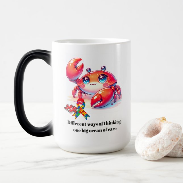 Mug Magic #1 Sensibilisation à l'autisme (Avec donut)