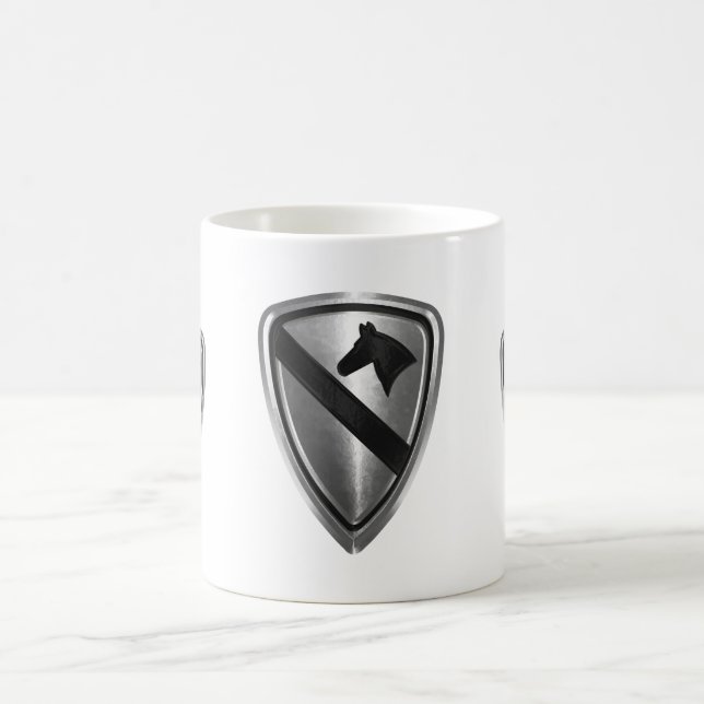 Mug Magic 1ère division de cavalerie Conception des patchs e (Centre)