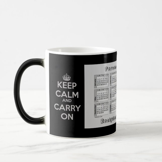 Mug Magic 2020 Personne de l'année Calendrier par Janz Grey  (Gauche)