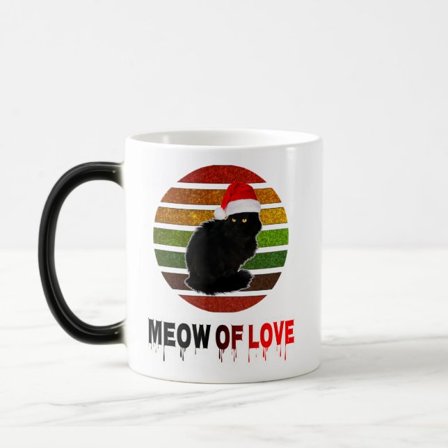 Mug Magic 22.mignon belle bestseller tendance chat noir (Gauche)