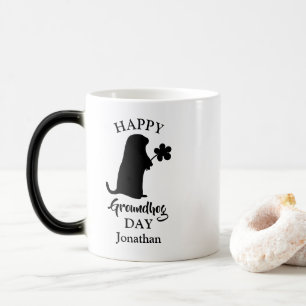 Mug Magic 2 février Joyeux Jour des marmottes Nom personna