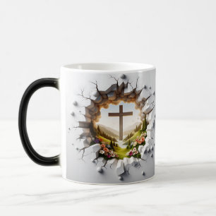 Mug Magic 3D Christian Cross