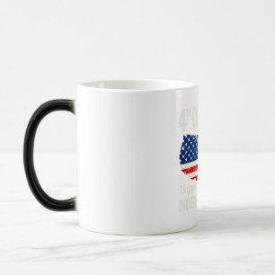 Mug Magic 4 juillet Fête de l'Indépendance T Chemise