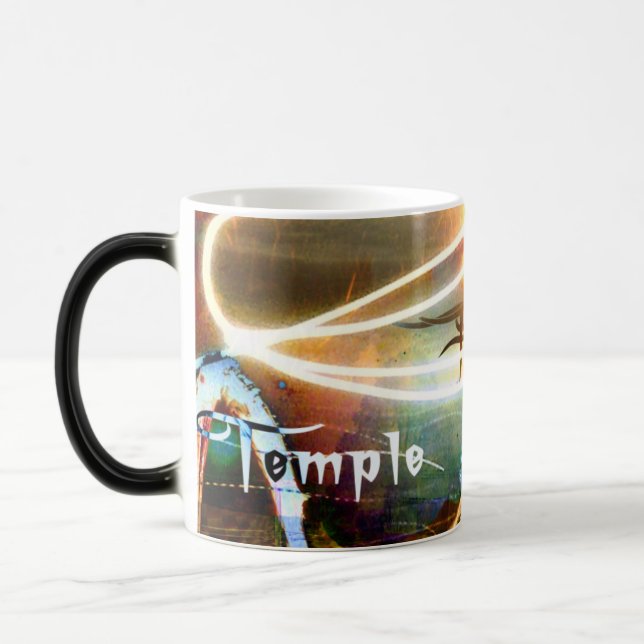 Mug Magic 5ème Noir du feu Mug2 de dimension/Morphing (Gauche)