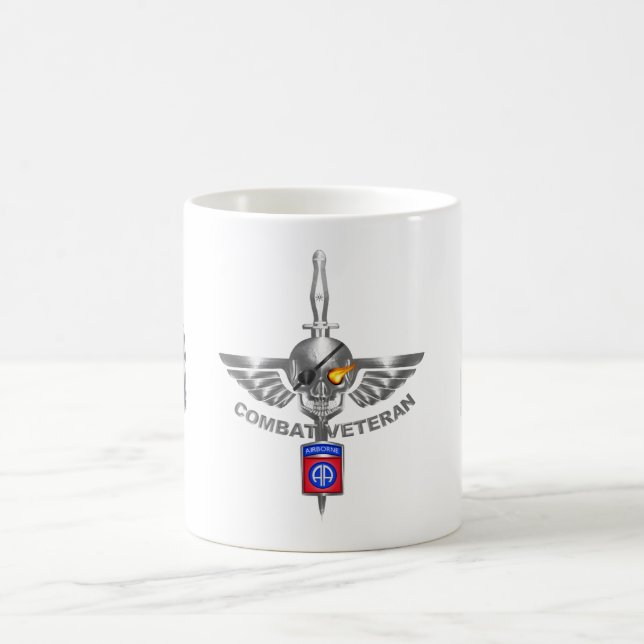 Mug Magic 82e division aéroportée Vétéran de combat (Centre)