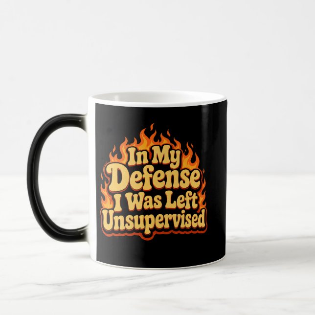 Mug Magic À ma décharge, j'étais laissé sans surveillance, d (Gauche)