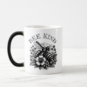 Mug Magic Abee 'Miel Vintage et fleurs Personnalisé