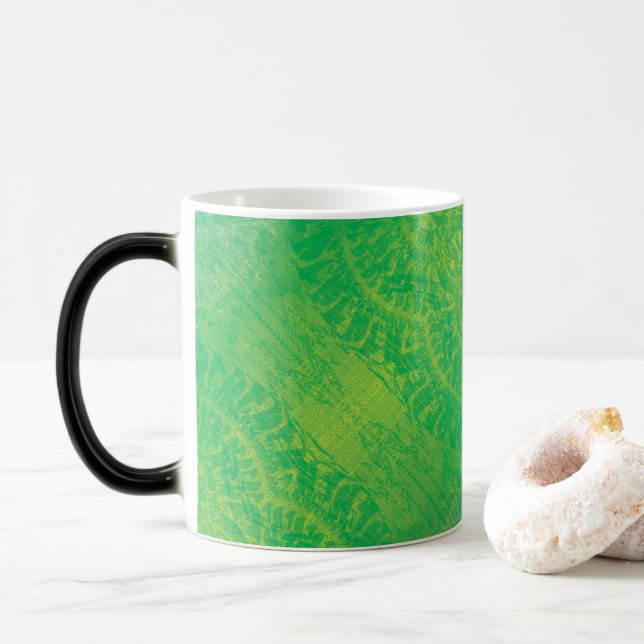 Mug Magic Acceptation | Médaillons de saumons jaunes bleus (Avec donut)