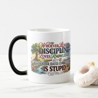 Mug Magic Accepte la correction Gagne en sagesse Rejette Res