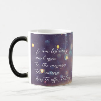 Mug Magic Affirmation Positive Vert/Or