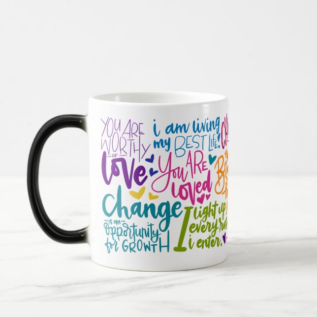 Mug Magic Affirmation quotidienne (Gauche)