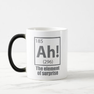 Mug Magic Ah ! L'élément de la plaisanterie de la chimie amu