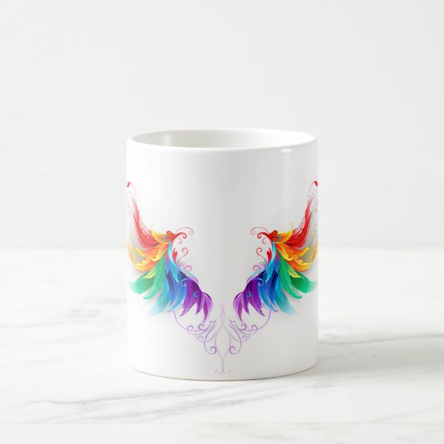 Mug Magic Ailes fluffy arc-en-ciel (Centre)