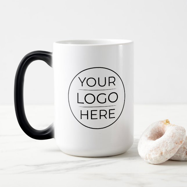 Mug Magic Ajouter simplement votre logo Entreprise (Avec donut)