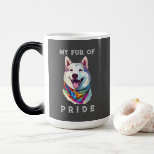 Mug Magic Akita Chien Rainbow Drôle Ma Fierté De Fourrure